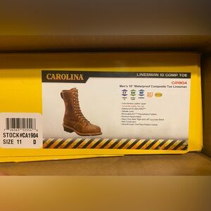 Men's Brown Waterproof Composite Toe Boots